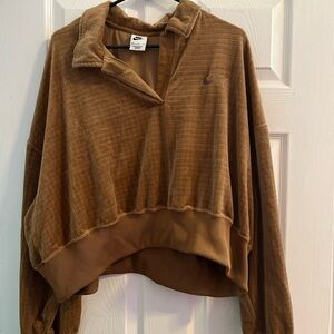 Nike Brown Pullover Sweatshirt
